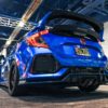 Milltek Non-resonated race catback výfuk - Civic Type-R fk8