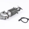 Milltek HJS Sportcat downpipe - Civic Type-R fk2
