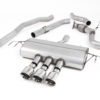 Milltek Non-resonated race catback výfuk - Civic Type-R fk8
