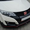 Maxton predný splitter V1 - Civic Type-R fk2